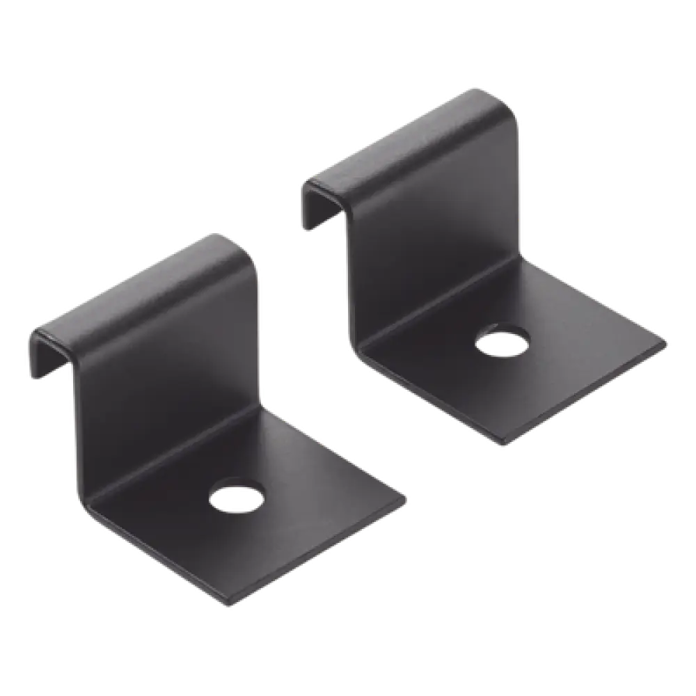Kit de Soporte Vertical a Pared / Para Charola Tipo Escalerilla / Acero Calibre 11 / Negro RAL 9005 / 0.54 lb (0.24 kg)