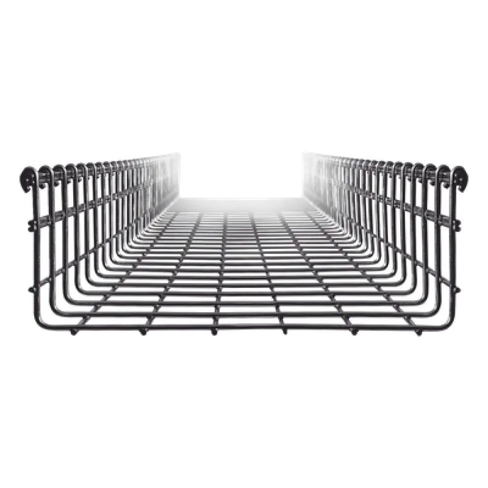 Charola Tipo Malla / 116 mm Peralte / 300 mm Ancho / 3 m Tramo / 9.84 ft / Electro Zinc / 554 Cables Cat6