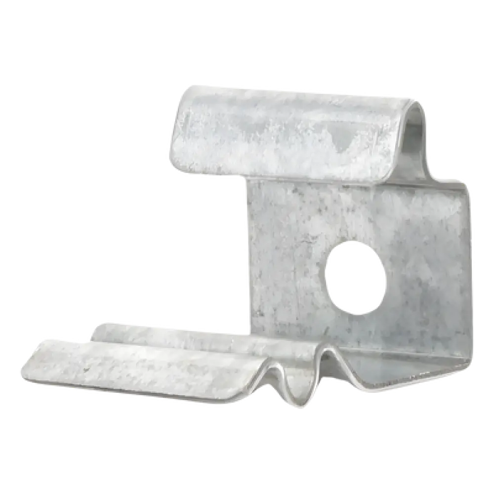 Clip de Fijación / Charola 50 mm / Peraltes 33, 66 y 54 mm / Acero Calibre 14 (1.9 mm) / Pintura Poliéster
