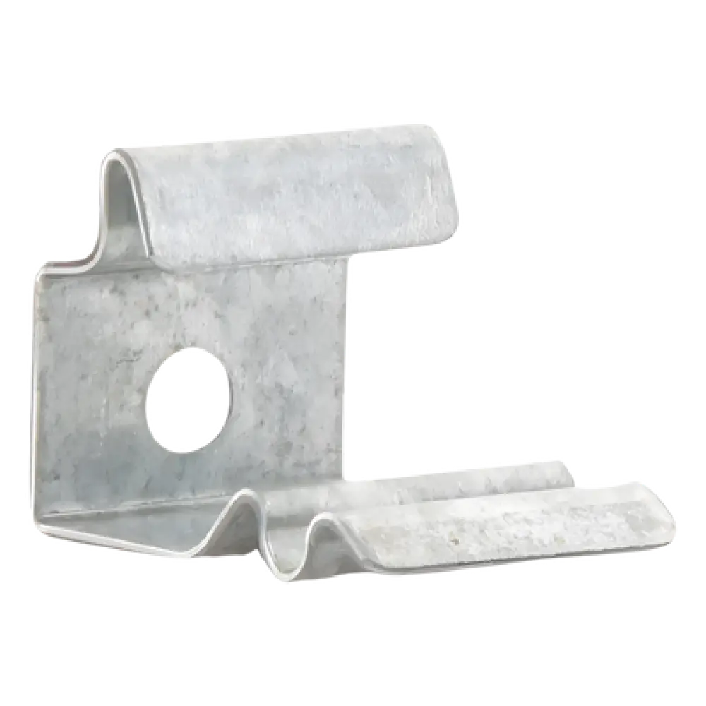 Clip de Fijación / Charola 50 mm / Peraltes 33, 66 y 54 mm / Acero Calibre 14 (1.9 mm) / Pintura Poliéster