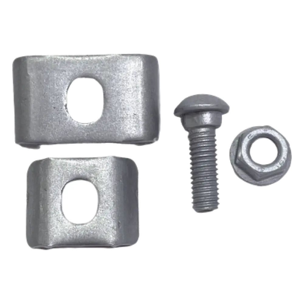 Kit de Unión para Charolas / Exterior y Zonas Húmedas / 4 Piezas / Clemas Bimetálicas / Llave 10 mm