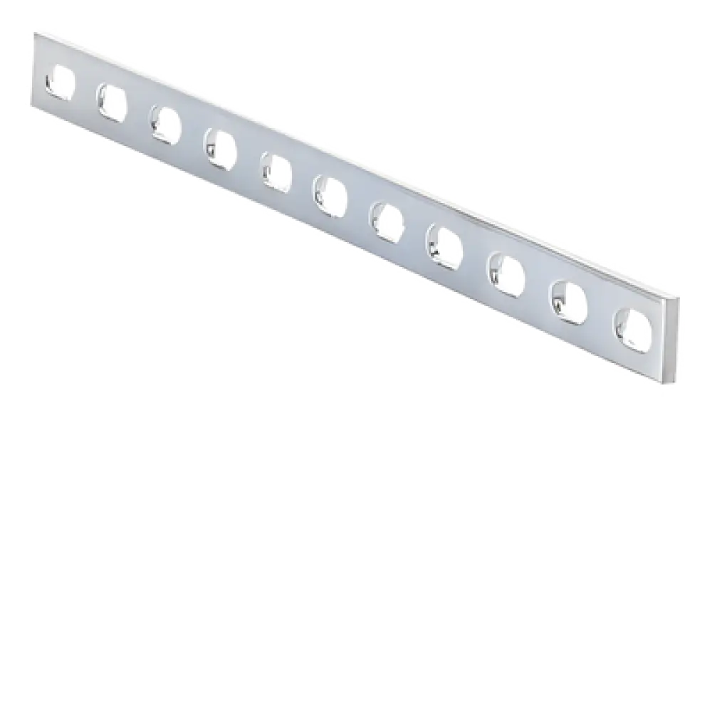 Clip recto / 275 mm / Acabado electro zinc / Aplicaciones industriales y comerciales