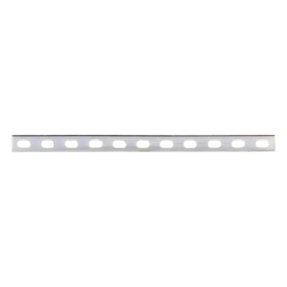 Clip recto / 275 mm / Acabado electro zinc / Aplicaciones industriales y comerciales