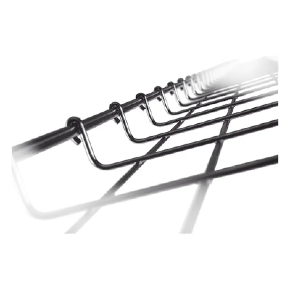 Charola Tipo Malla / Ancho 150 mm / Peralte 33 mm / Tramo 3 m (9.84 ft) / Electro Zinc / Capacidad 79 Cables Cat6