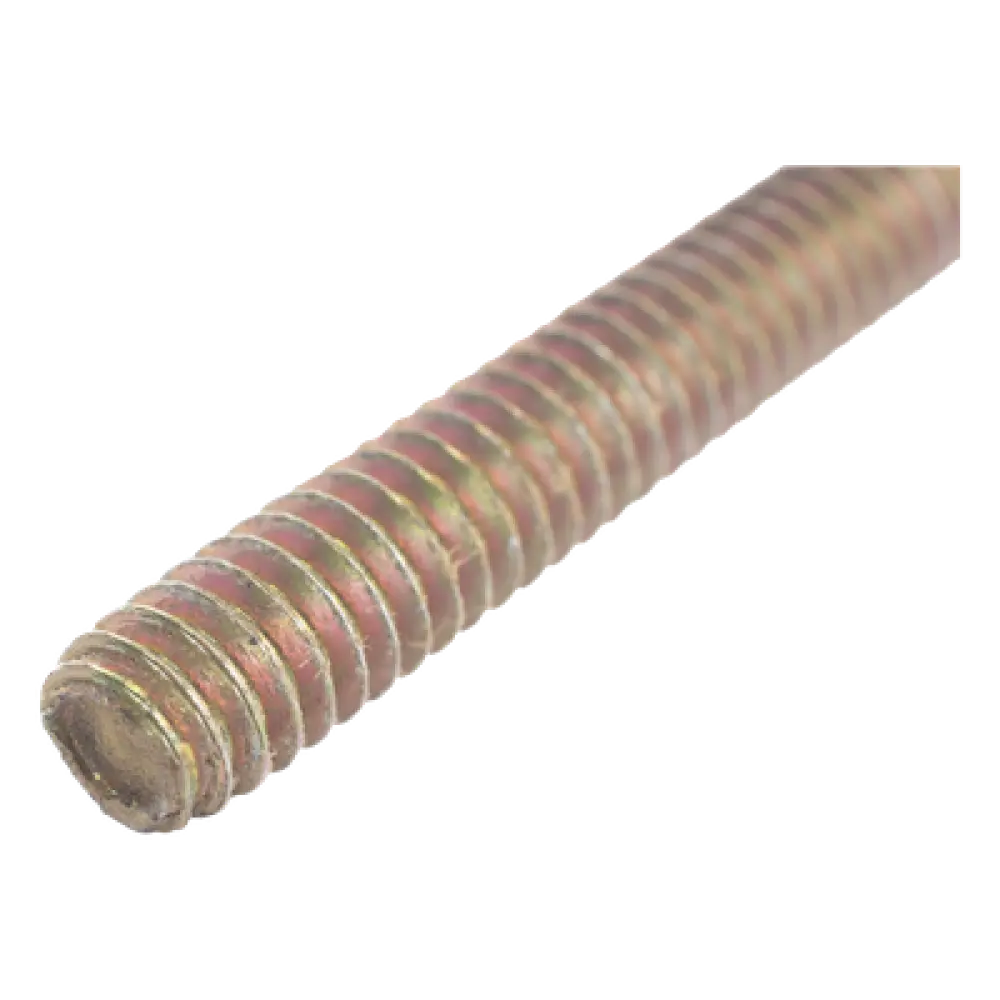 Varilla Roscada Tropicalizada / 3/8" (9.5 mm) x 3000 mm / Acabado Níquel-Cromado / Resistente a Corrosión / Uso Exterior e Industrial