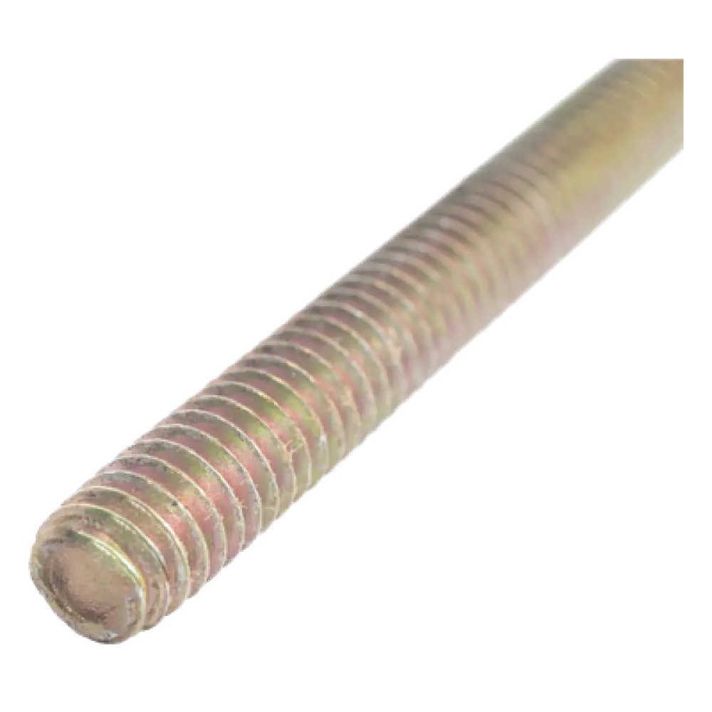 Varilla Roscada Tropicalizada / 3/8" (9.5 mm) x 3000 mm / Acabado Níquel-Cromado / Resistente a Corrosión / Uso Exterior e Industrial