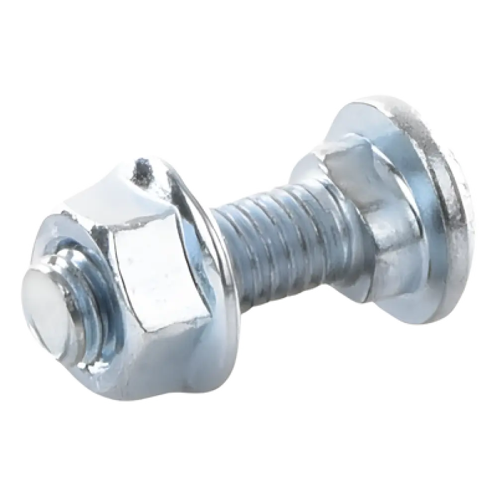 Tornillo Métrico con Tuerca / Acero al Carbono 6 mm / Largo 20 mm / Acabado Electrozincado 15-20 µm / Uso Interior