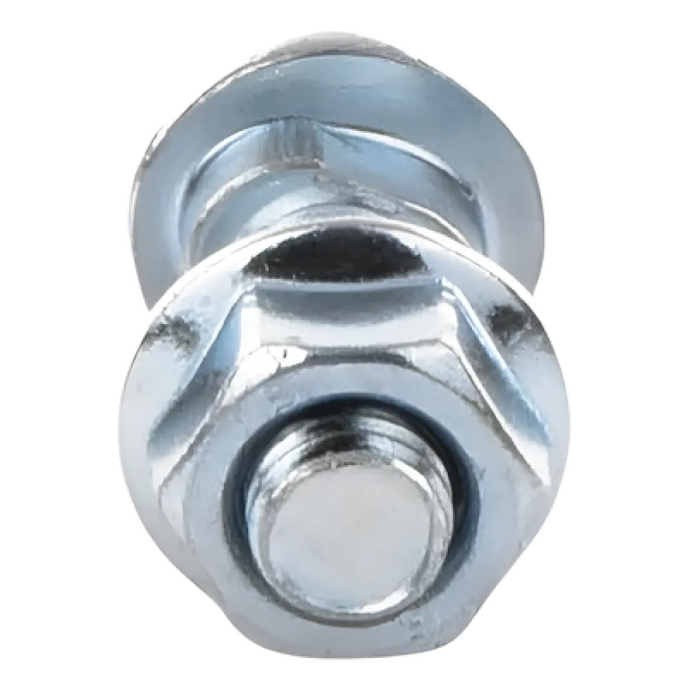 Tornillo Métrico con Tuerca / Acero al Carbono 6 mm / Largo 20 mm / Acabado Electrozincado 15-20 µm / Uso Interior