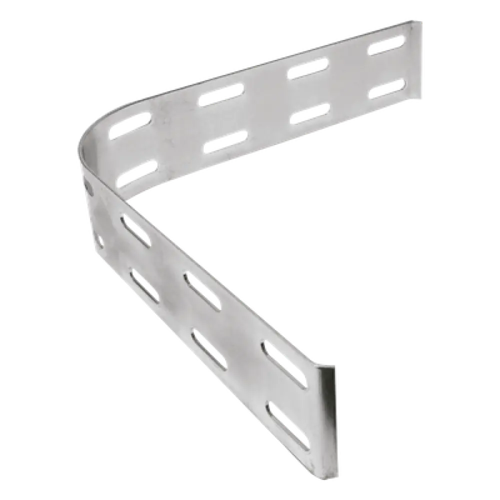 Bajada de cable doble / 45 mm ancho / Acabado galvanizado electro-zinc / Kit MG51KIT1EZ incluido