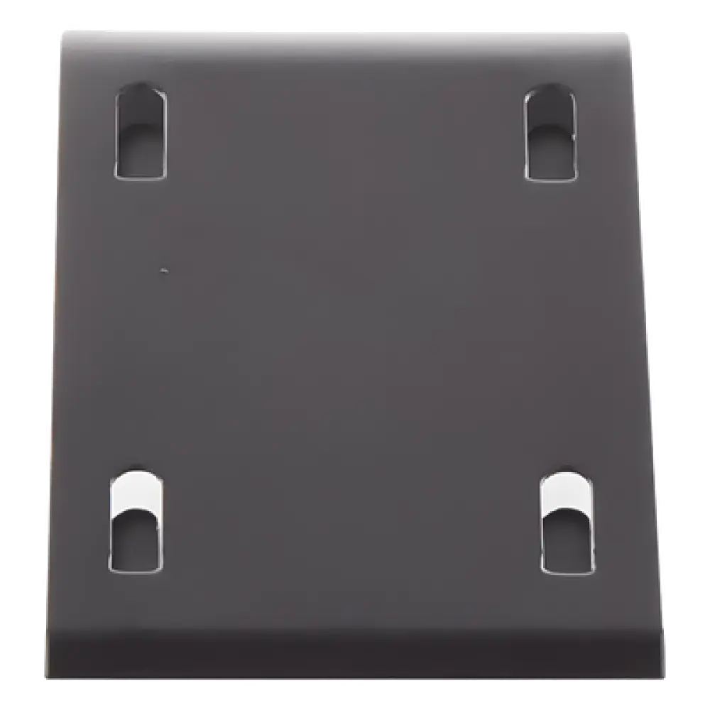 Bajada para Cable / 100 mm de Ancho / Acero Galvanizado G60 Calibre 18 (1.2 mm) / Recubrimiento Epóxico Negro / Sin Tornillería Adicional