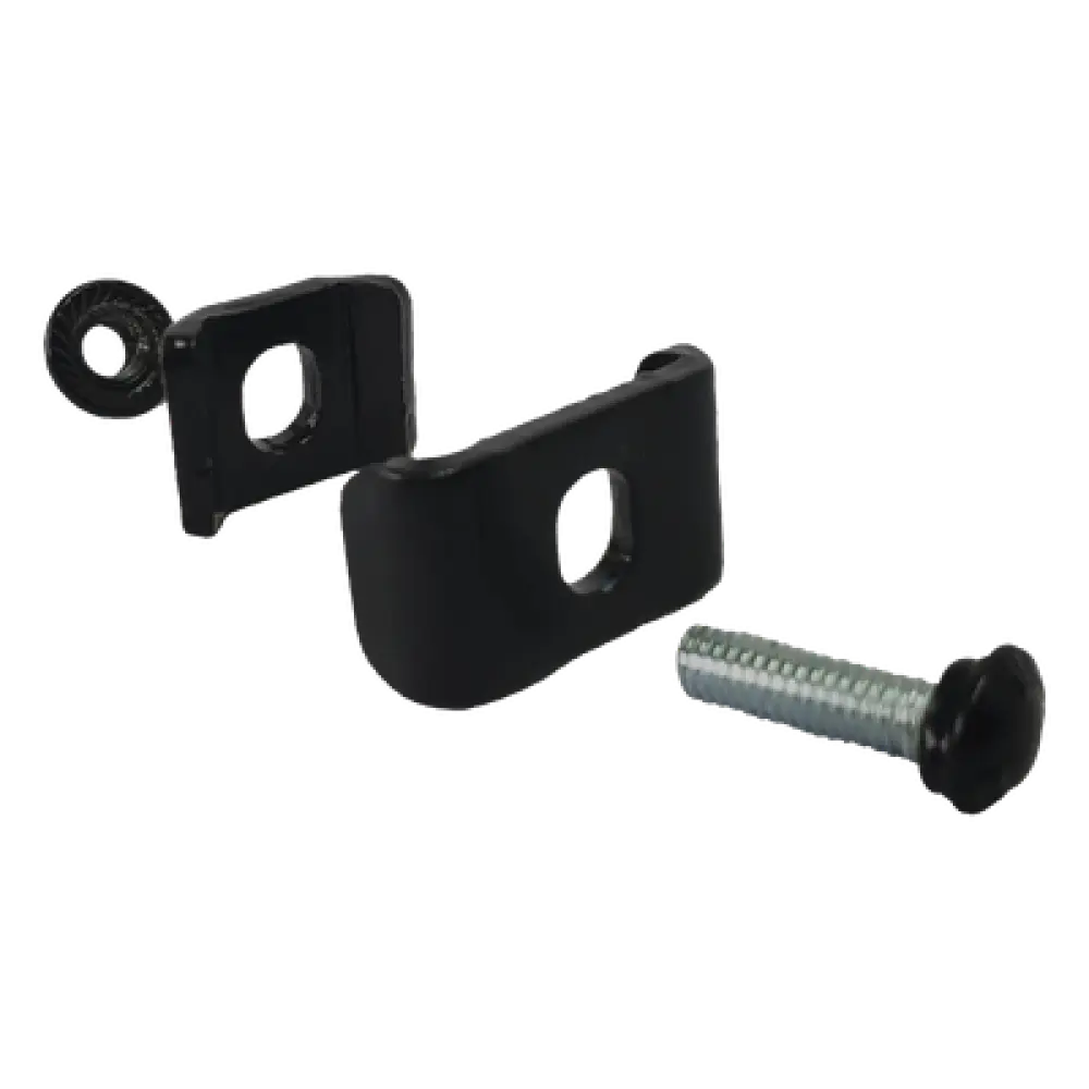 Kit de Unión para Charolas / Acero al Carbón / Acabado Epóxico Negro / Hasta 300 mm / Protección 50% Superior contra Corrosión