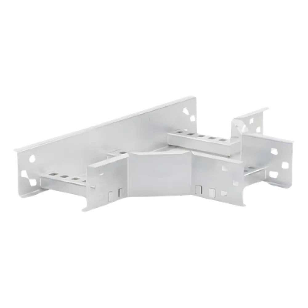 Derivación T Horizontal / Perfil Z / Peralte 3 1/4" / Ancho 6" / Radio de Curvatura 8" / Aluminio de Alta Resistencia / Normas NEMA-VE1, NEMA-VE2, NMX-J-511-ANCE