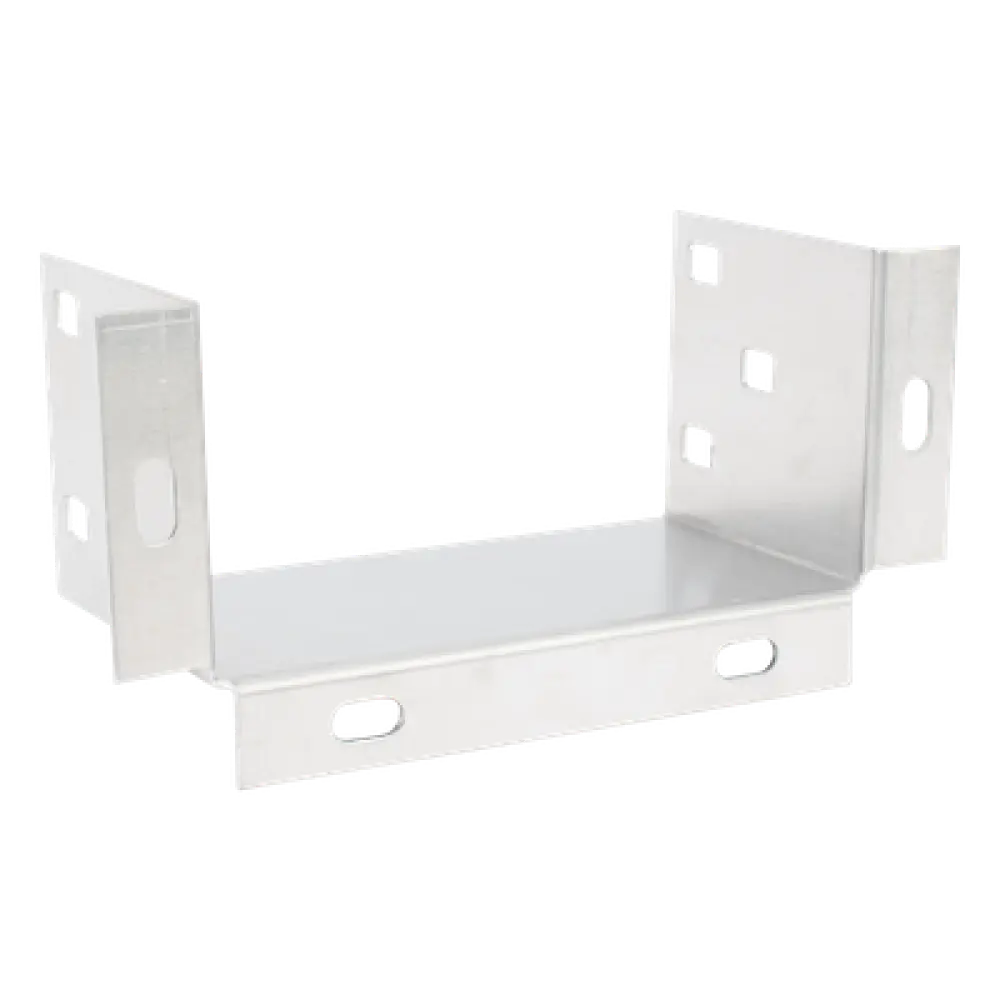 Conector de Escalera a Tablero / Peralte 3 1/4" / Ancho 6" / Aluminio / Tornillería Incluida