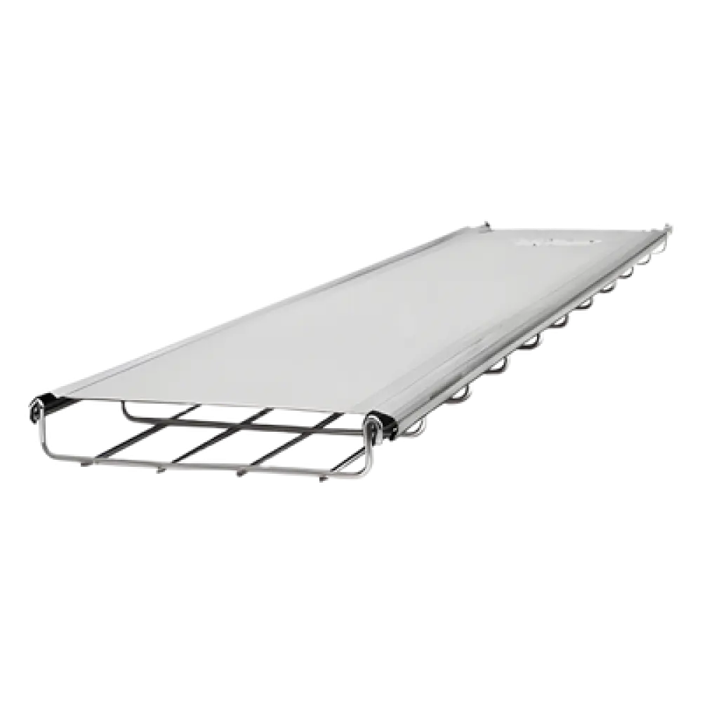 Tramo Recto para Charola / 3 m (9.8 ft) / Ancho 300 mm / Lámina Rolada en Caliente Calibre 20 / Acabado Galvanizado Electro-Zinc EZ