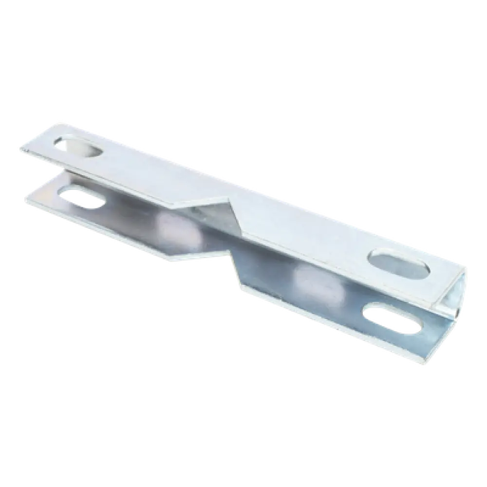 Soporte para Piso Falso / Abrazadera Ajustable / Charola Tipo Malla / Acabado Electro Zinc / Tornillería 1/4