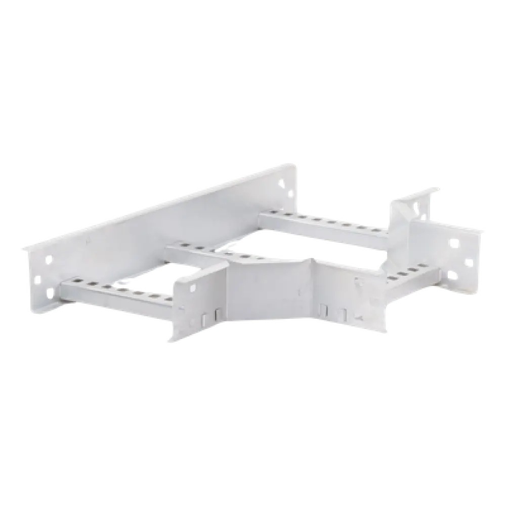 Derivación T Horizontal / Perfil Z / Peralte 3 1/4" / Ancho 9" / Radio de Curvatura 8" / Aluminio / Incluye Tornillería