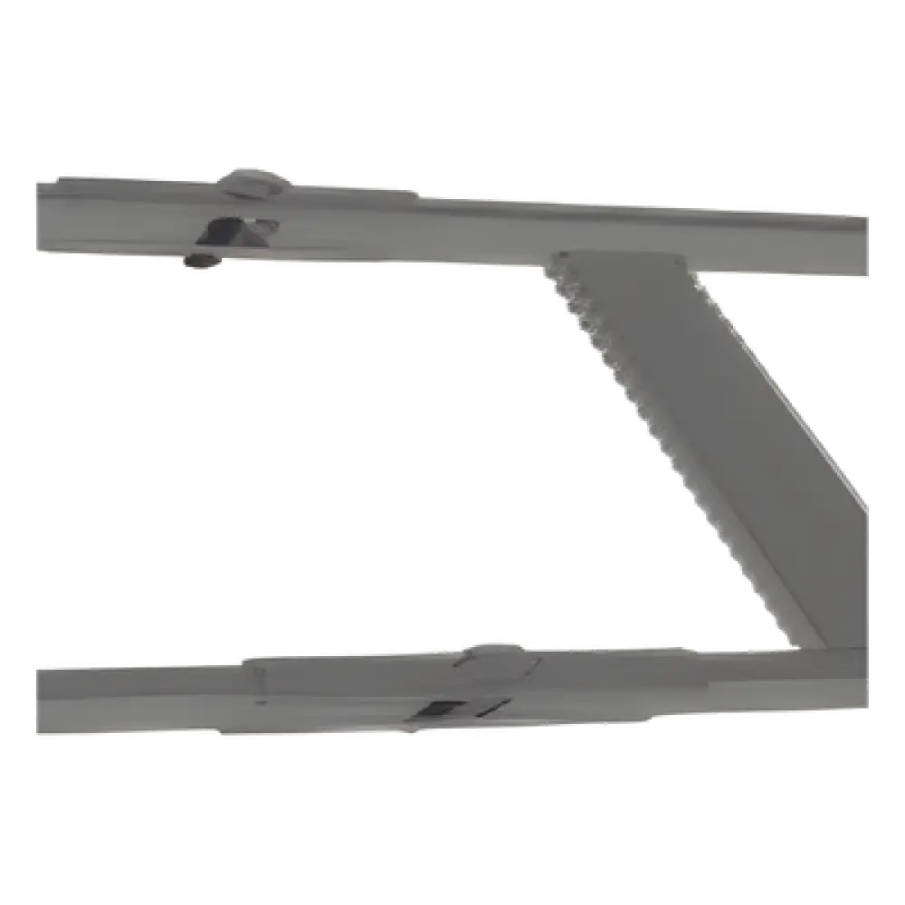 Cople para Escalera Tubular / 1.5" de Peralte / 12" de Ancho / Acero al Carbón con Pintura Epóxica