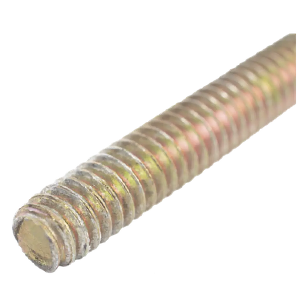 Varilla Roscada / 1/4" (6.3 mm) / 3000 mm (9.84 ft) / Acabado Tropicalizado Níquel-Cromo / Resistencia a Corrosión / Ambientes Salinos y Húmedos