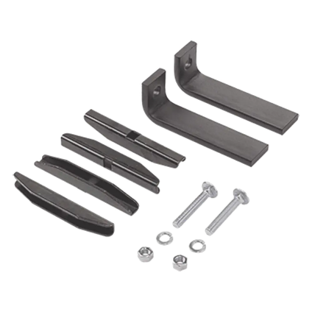 Kit de Accesorios para Fijación Vertical de Escalerilla / Acero Calibre 12 / Espesor 9.5 mm / Peso 3.26 lb (1.47 kg) / RAL 9005