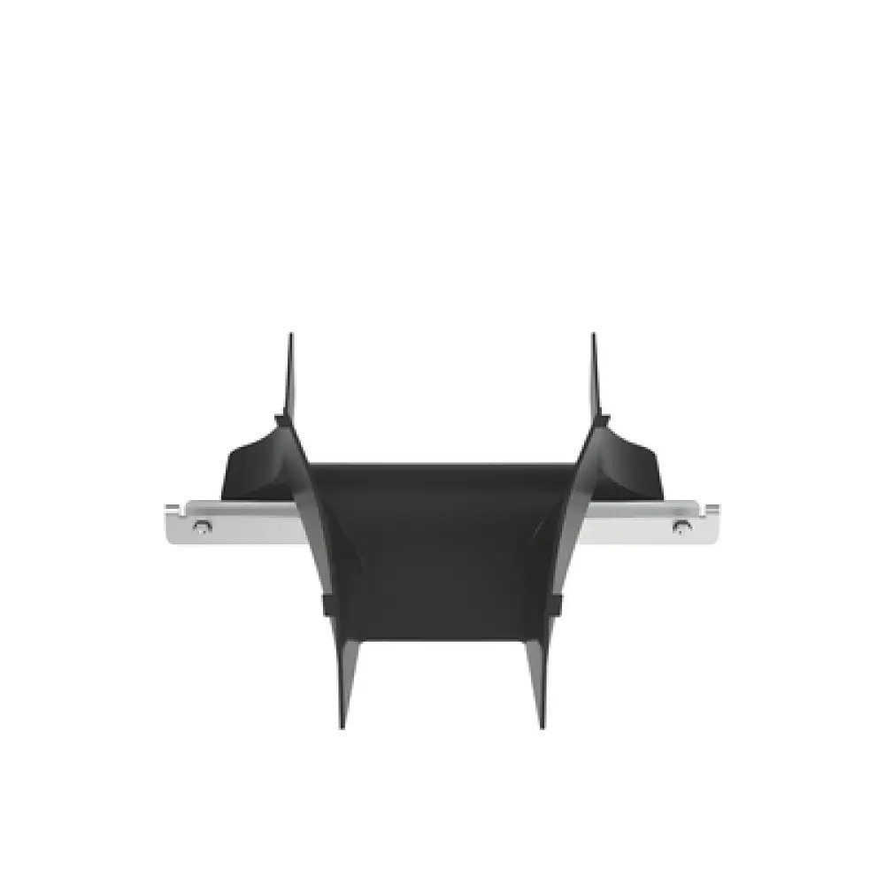 Bajada de cables para charola wire basket / 4 in / Control de radio de curvatura / Negro
