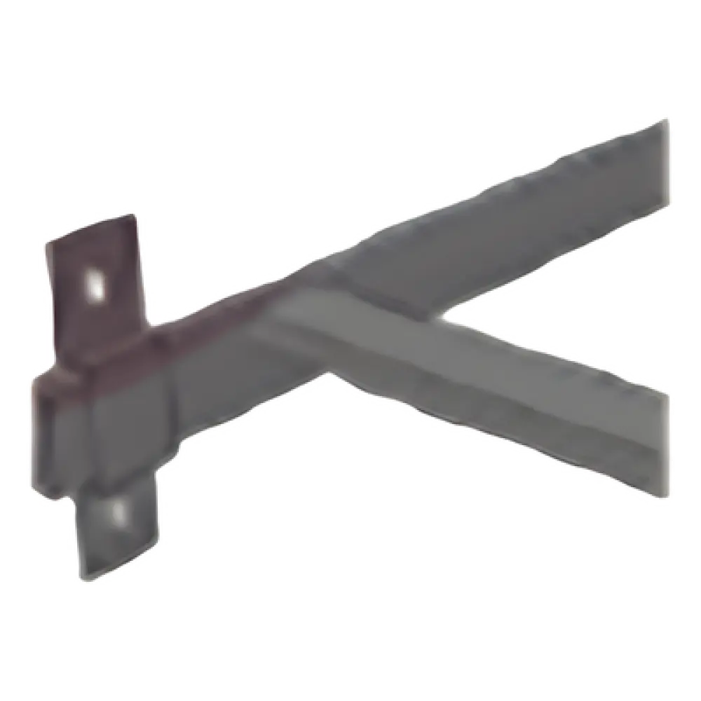 Abrazadera Tipo Omega / Acero al Carbón / Recubrimiento Epóxico / 1.5" Peralte / 12" Ancho / Interior y Exterior Industrial