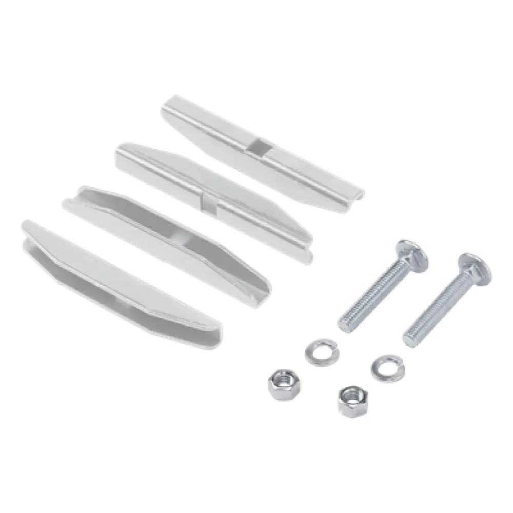 Kit de Empalme para Escalerilla / Acero Calibre 12 / 2.66 mm / Recubierto en Polvo Blanco / 1.02 lb (0.46 kg)