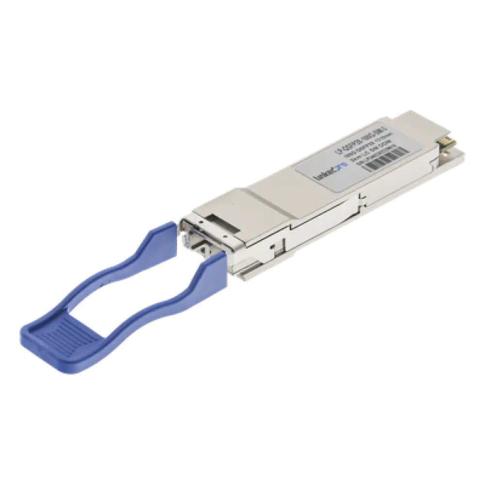 Transceptor Óptico QSFP28 / 100 Gbps / Monomodo 1310 nm / 100GBASE-LR4 / LC/UPC Dúplex / DDM / Alcance 3 km (1.86 mi)