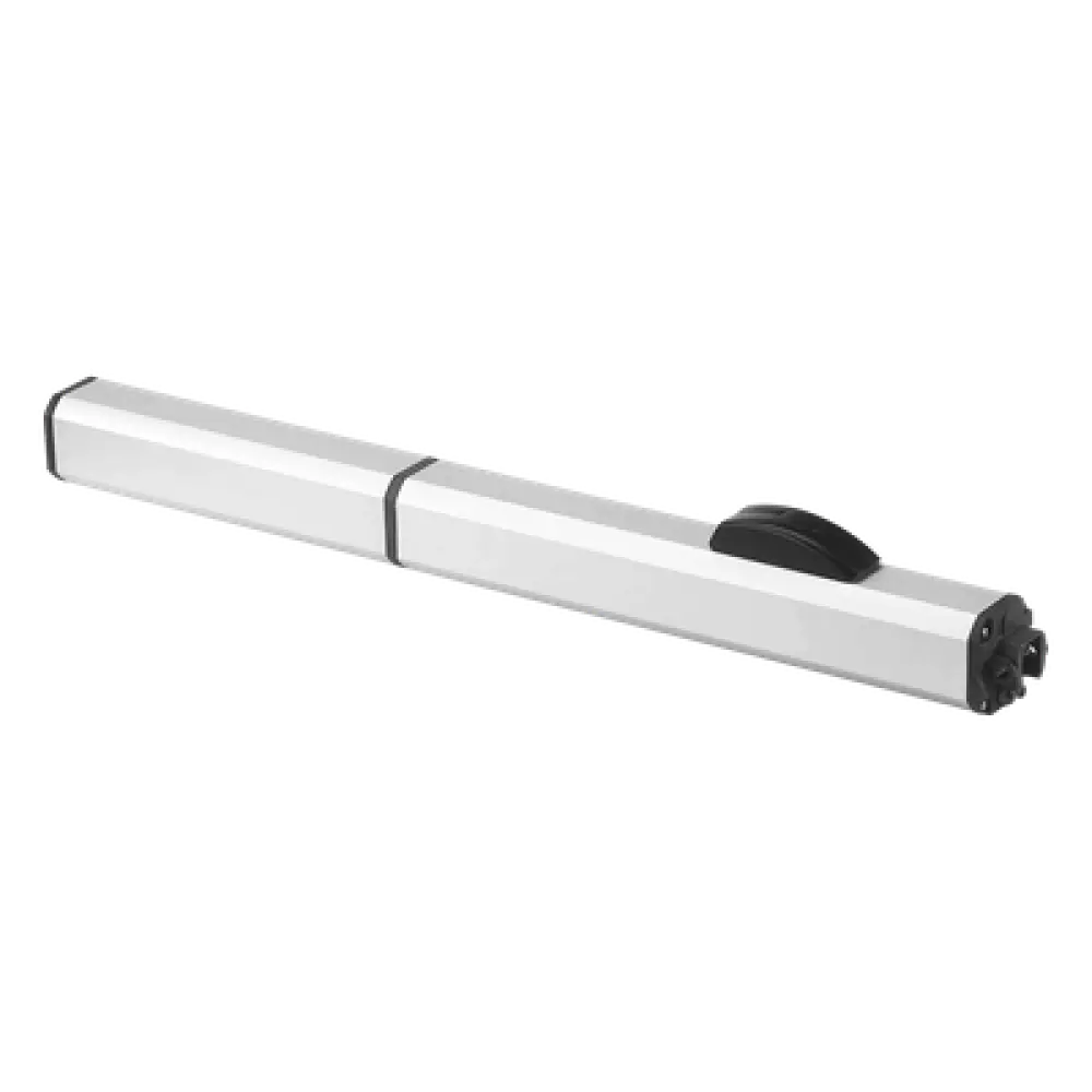 Operador Hidráulico para Puertas Abatibles / Uso Continuo / Hoja Máxima 4 m (13.1 ft) con Electrocerradura / Fuerza 4650 N / IP55 / 115 VAC / 220 W / Brazo Largo