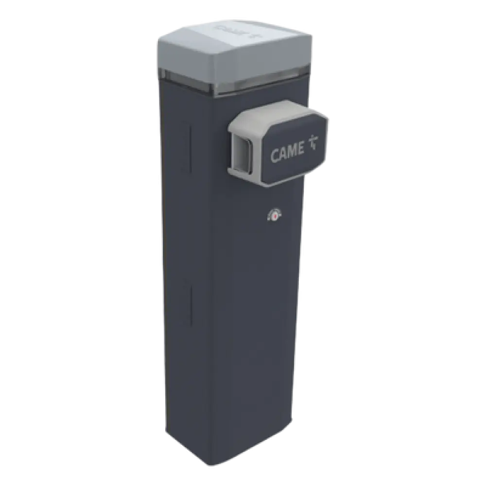 Barrera vehicular / Carriles hasta 4 m (13.1 ft) / 5400 ciclos diarios / Tiempo apertura 2-6 s / Motor 24 VCC / IP54 / 120 VCA / 56 kg