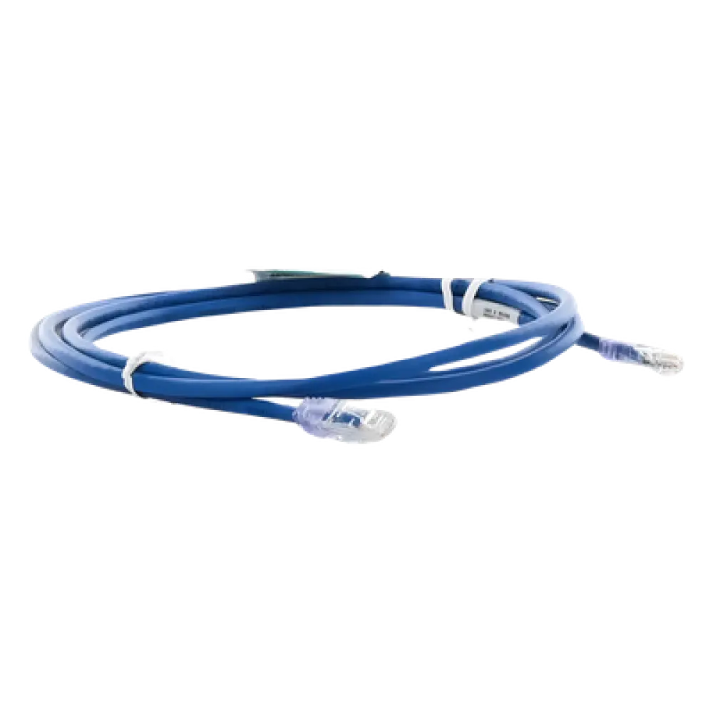 Cable de Parcheo UTP / Categoría 6 / 2.1 m (6.9 ft) / 24 AWG / PoE / Azul