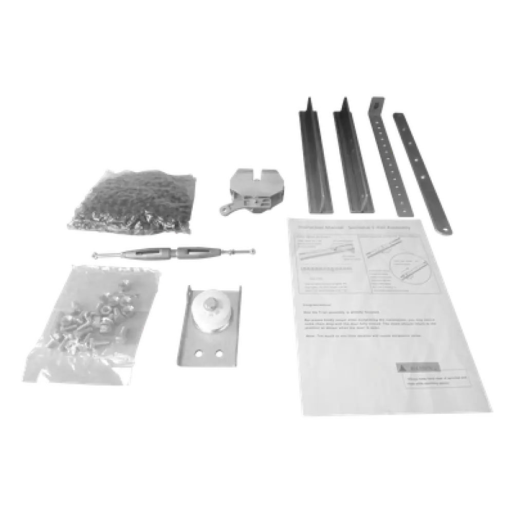 Kit de Riel tipo T / 3 m (9.8 ft) / Compatible con Motores ACCESSFORCE y FS1000APPRT / Sistema Modular / 6 m de Cadena