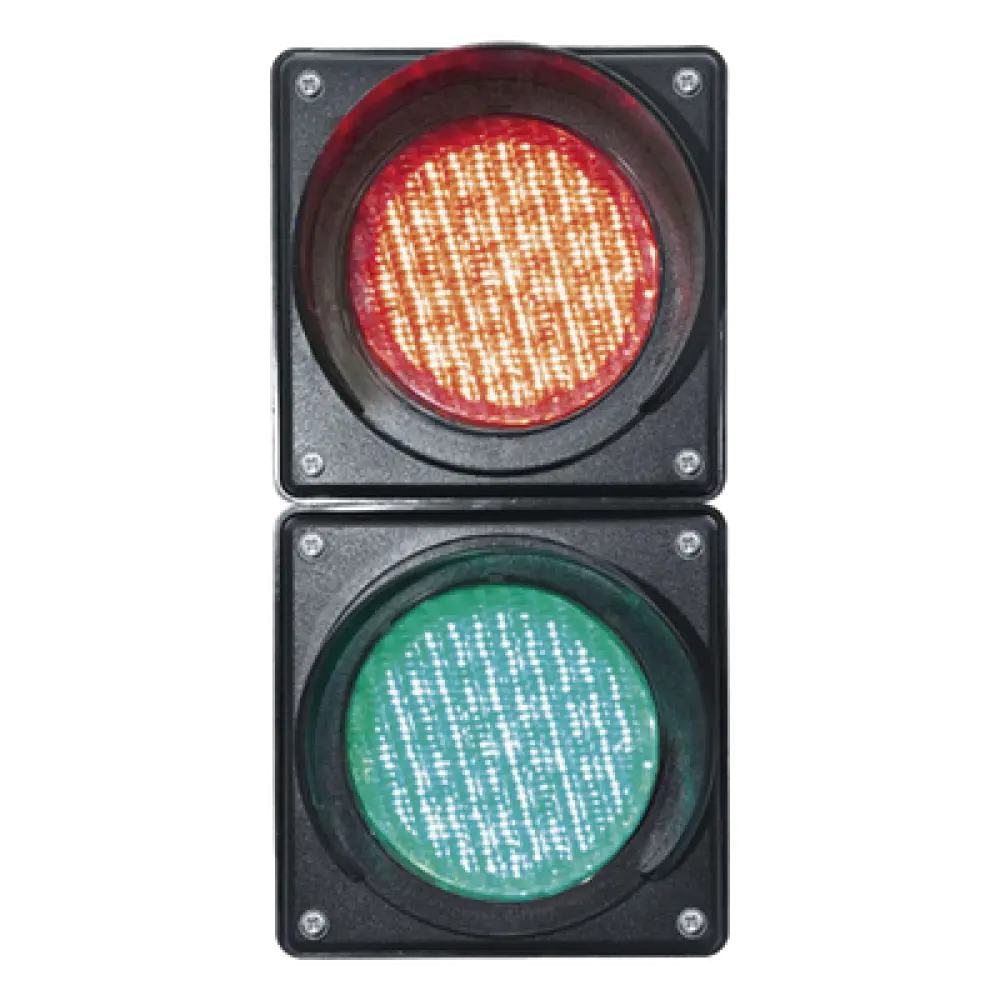 Semáforo LED / 100 mm / Bicolor Rojo-Verde / 31 LEDs / IP65 / 110 VCA / 5 W