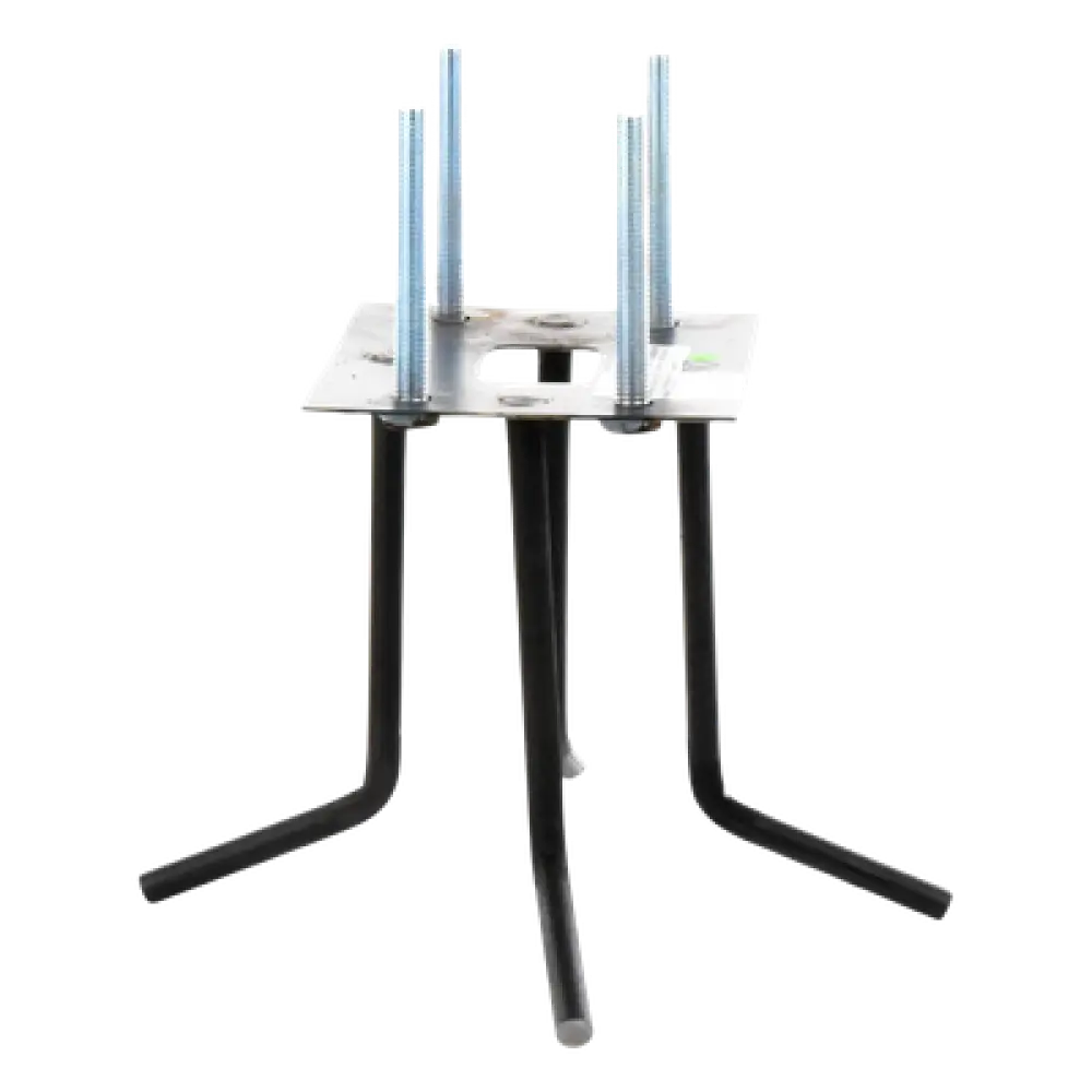 Anclaje de Acero para Barrera Vehicular / Sujeción al Piso / Compatible con Serie XB, XBF y XBS / Instalación Indirecta