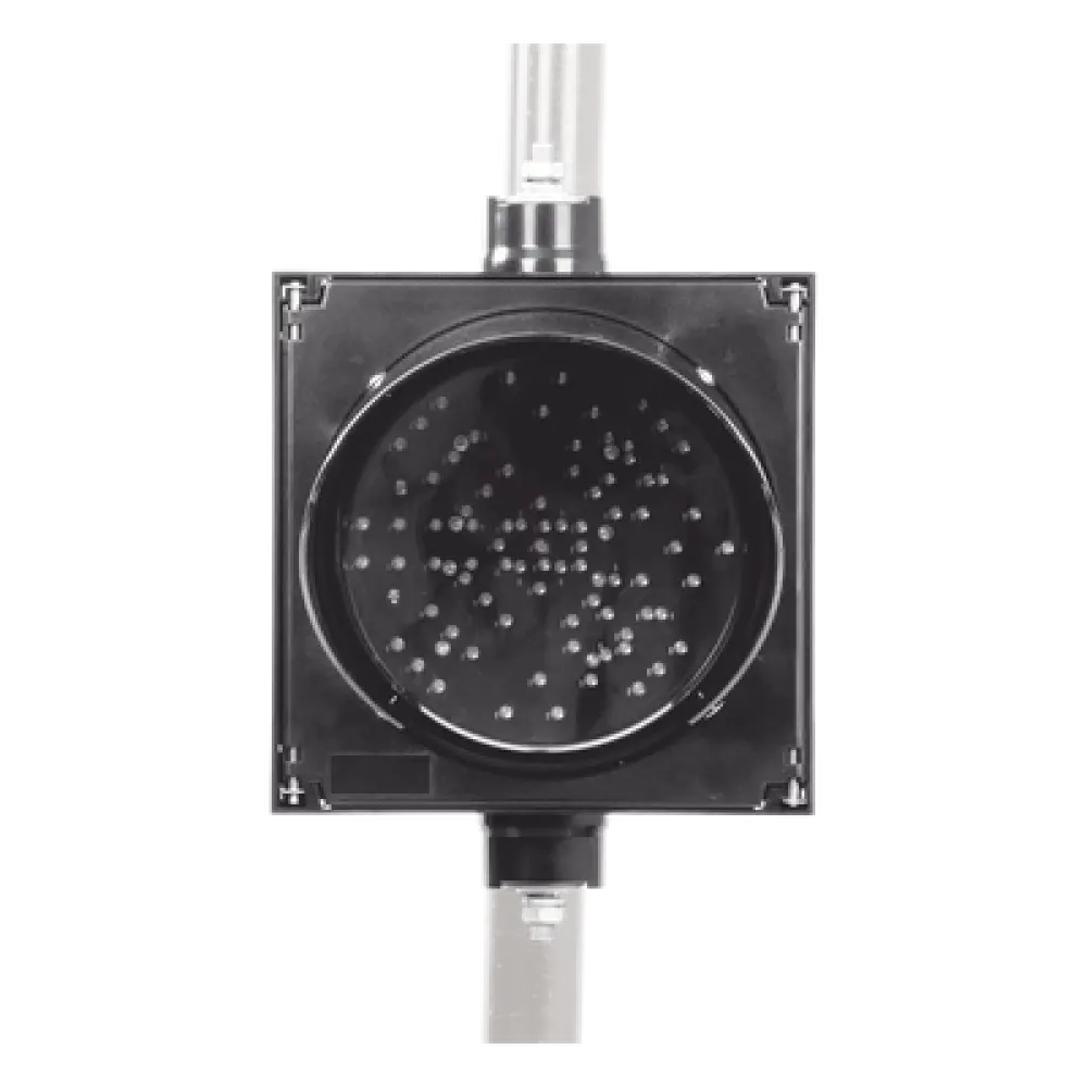 Semáforo LED / Diámetro 20 cm / 81 LEDs / IP65 / 110 VCA / 6 W / Intensidad 500 cd Rojo / 400-600 cd Verde