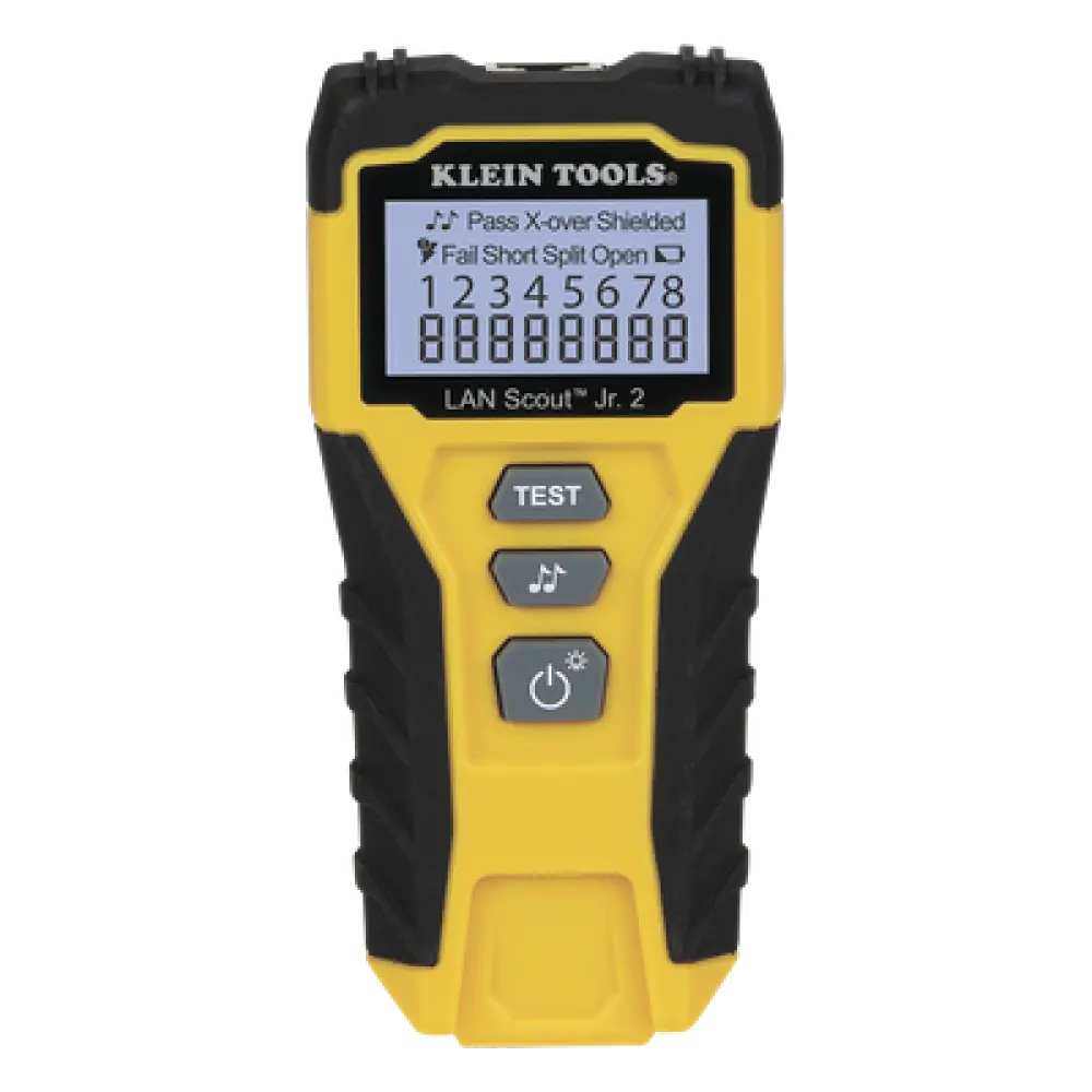 Tester de Cable LAN / Pantalla LCD Retroiluminada / Detección de Fallas Múltiples / Generador de Tono / Cat3 a Cat7 / Blindaje y No Blindaje