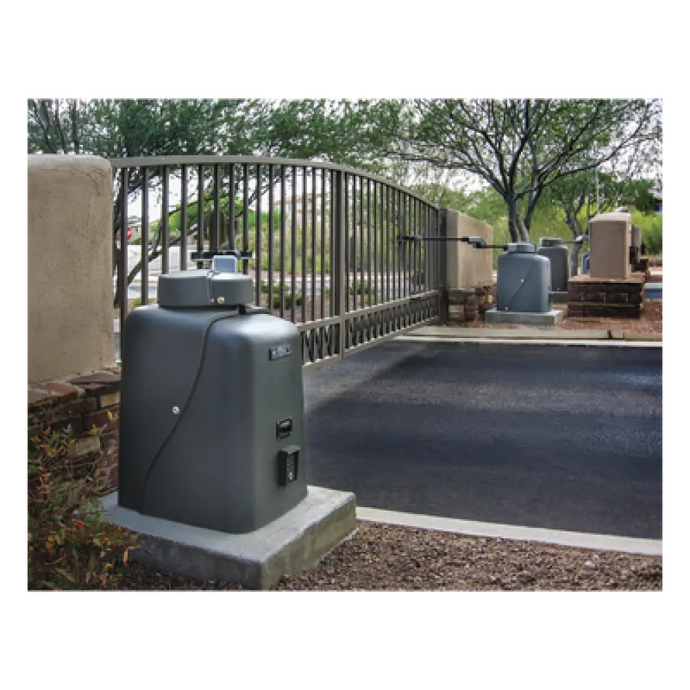Operador de Puerta Abatible / Uso Continuo / 1 HP / 115V / Hasta 7.62 m (25 ft) / 907 kg / Apertura 90° en 16 s