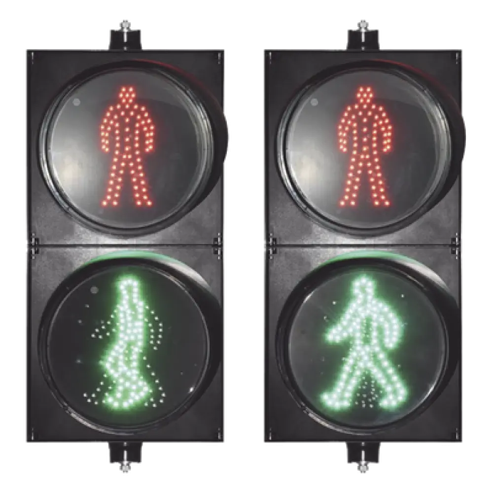 Semáforo Peatonal LED / Diámetro 20 cm / Iluminación RGB / IP65 / 5000 cd/m² / 85-265 VAC
