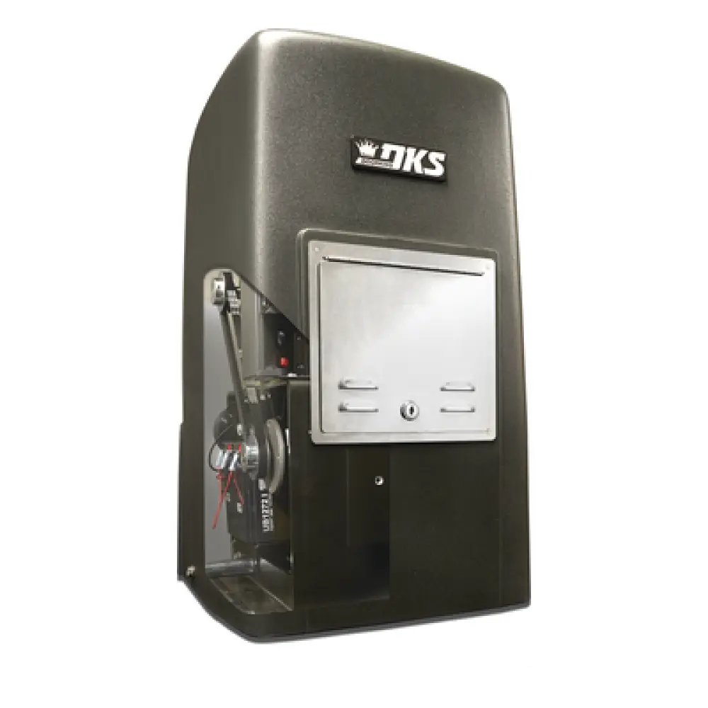 Operador de Puerta Corrediza / 450 kg / 12 m (39.4 ft) / Motor 1/2 HP / Baterías de Respaldo 7.2 Ah / Uso Continuo
