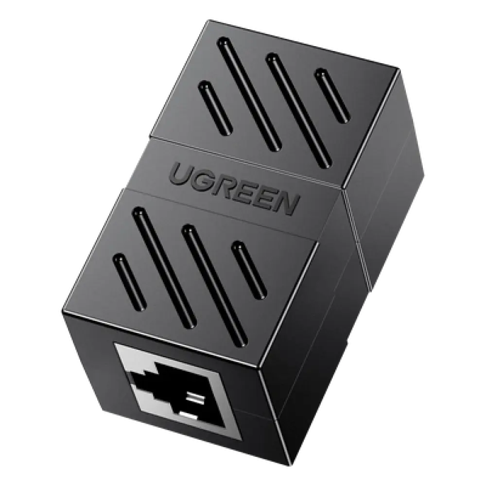 Acoplador RJ45 a RJ45 / 10 Gbps / 600 MHz / Cat7-Cat5e / Blindaje Metálico / 100 m (328 ft)