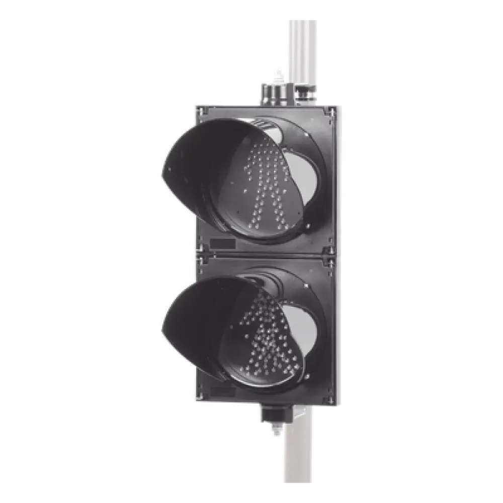 Semáforo Peatonal / Indicador Alto/Siga Estático / Diámetro 20 cm / LED de Alta Intensidad / 110 VCA / IP Hermético