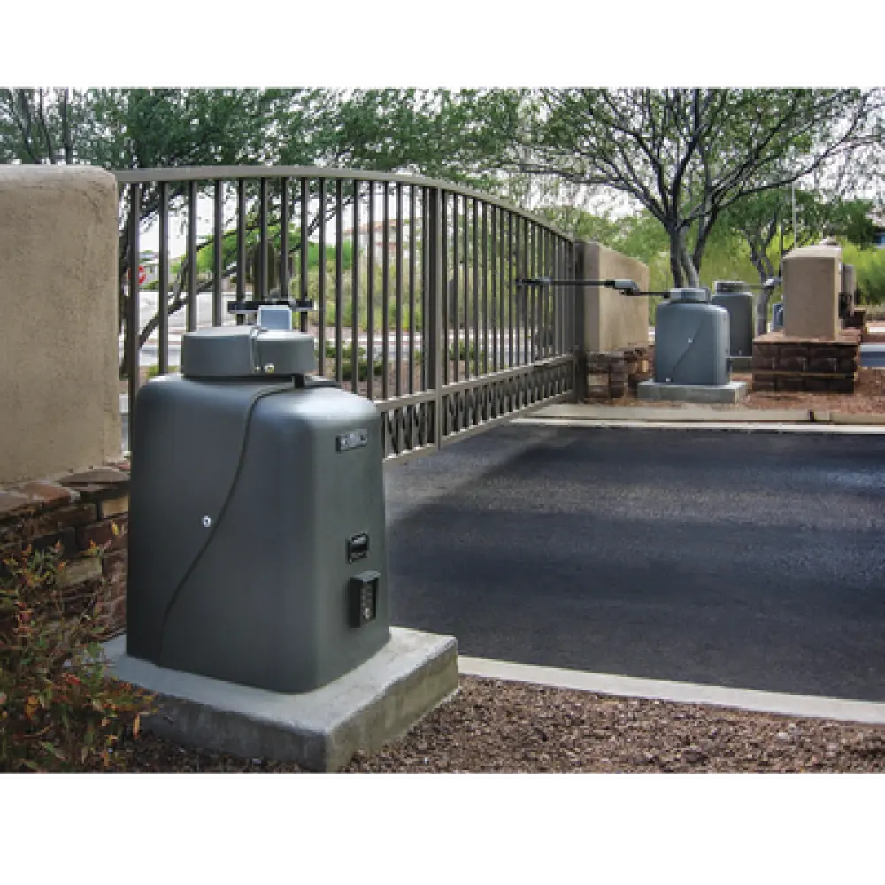 Operador Secundario para Puerta Abatible / Hasta 7.62 m (25 ft) / 907 kg / 1 HP / 115V / Uso Continuo 24/7