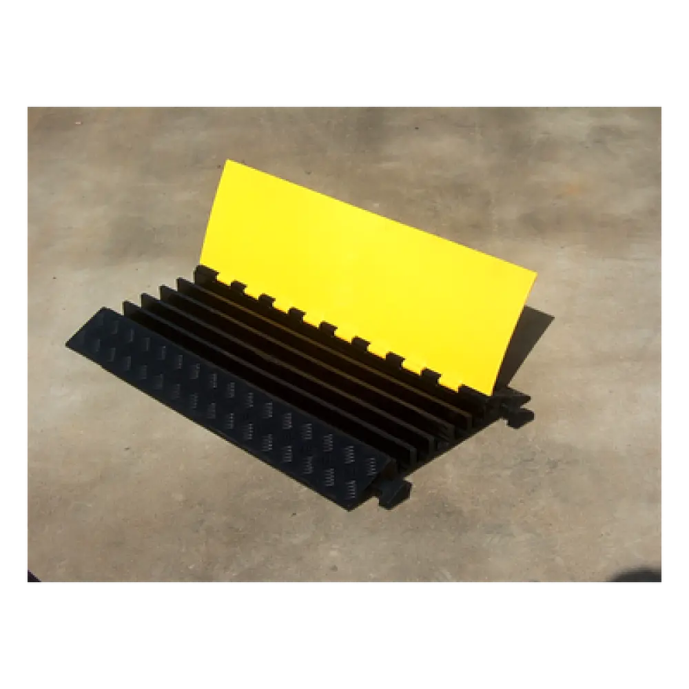 Protector de Cable / 5 Canales / Capacidad 4.6 Toneladas / Canal 38x35 mm / Longitud 90 cm / Rango -45℃ a 60℃