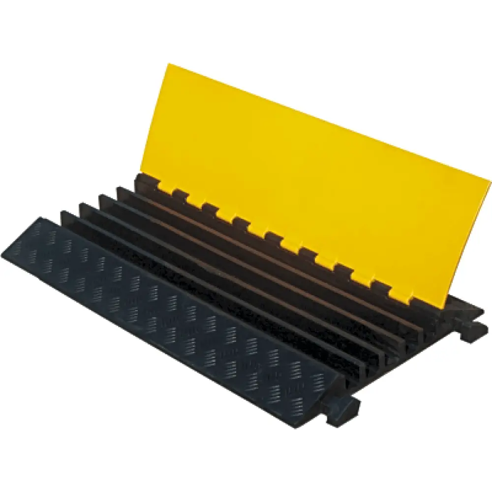 Protector de Cable / 5 Canales / Capacidad 4.6 Toneladas / Canal 38x35 mm / Longitud 90 cm / Rango -45℃ a 60℃