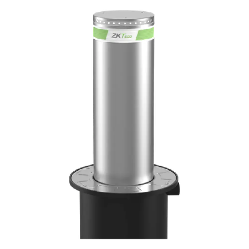 Bolardo Automático de Seguridad / Hidráulico / 219 mm Diámetro / Elevación 600 mm (23.6 in) / 4 Segundos Operación / IP68 / Control Remoto 100 m (328 ft) / LED Integrado