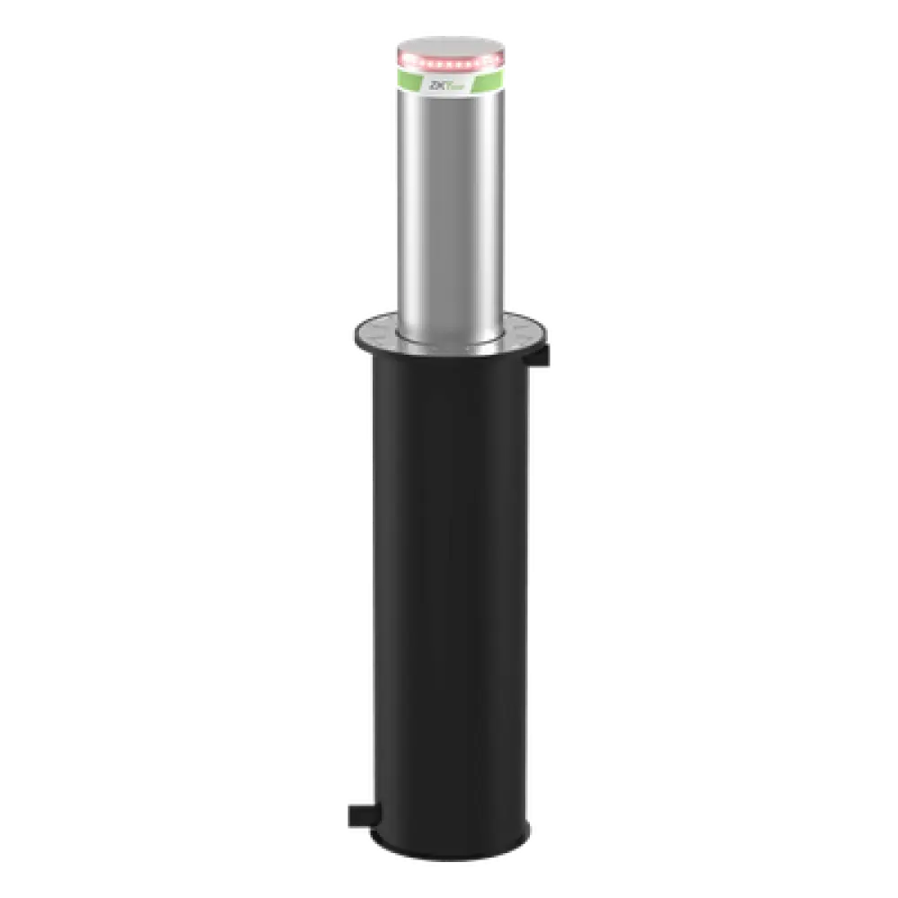 Bolardo Automático de Seguridad / Hidráulico / 219 mm Diámetro / Elevación 600 mm (23.6 in) / 4 Segundos Operación / IP68 / Control Remoto 100 m (328 ft) / LED Integrado