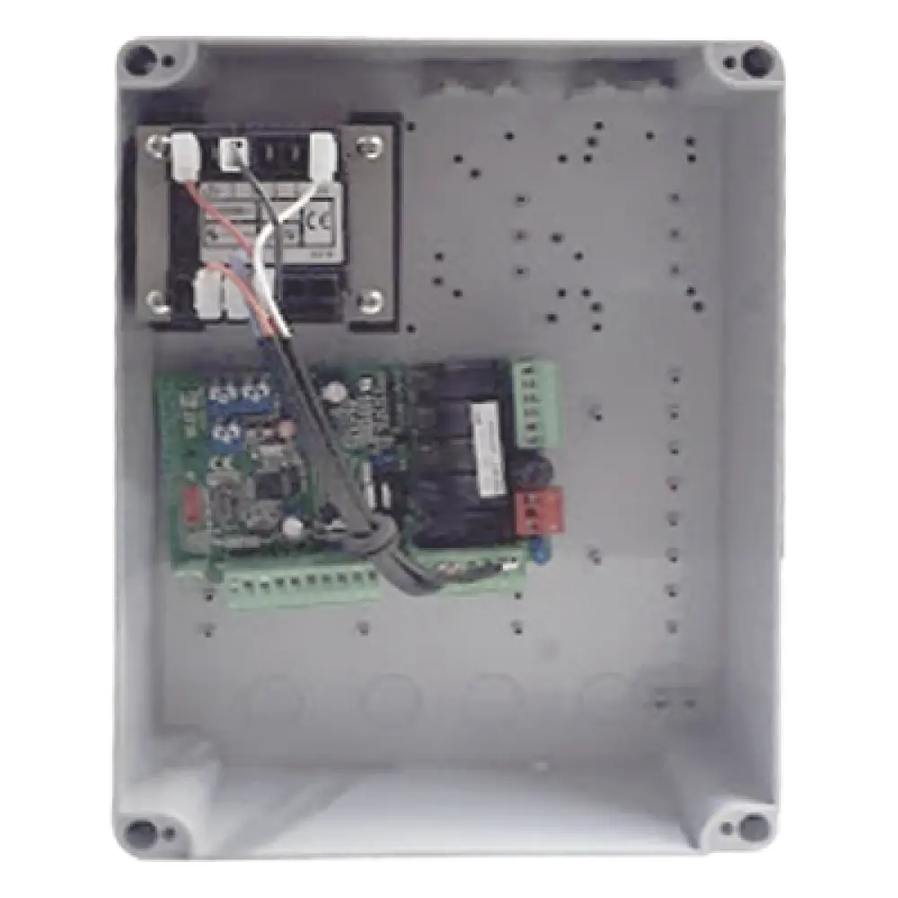 Cuadro de Mando para Operadores Abatibles / IP54 / 120VCA / Potencia 320W / Rango -20°C a 55°C