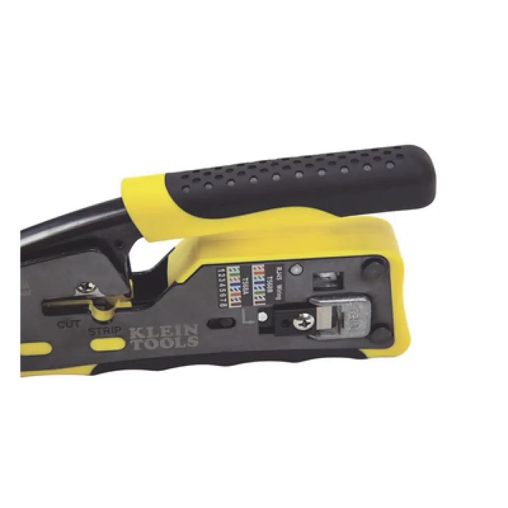Ponchadora/Pelacables/Cortacables / Conectores Pass-Thru RJ45 / RJ11/RJ12 Estándar / Matraca Ciclo Completo / 28-22 AWG