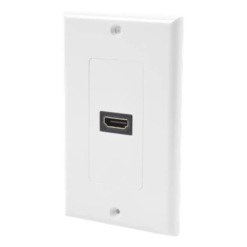 Placa de Pared / 1 Puerto HDMI Hembra-Hembra / Montaje Vertical / 70 x 115 mm / 2.75' x 4.52'