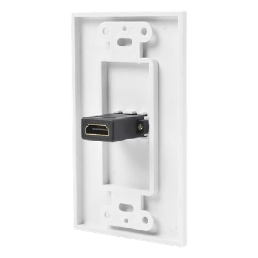 Placa de Pared / 1 Puerto HDMI Hembra-Hembra / Montaje Vertical / 70 x 115 mm / 2.75' x 4.52'