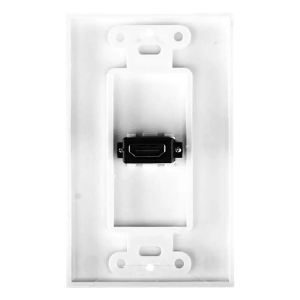 Placa de Pared / 1 Puerto HDMI Hembra-Hembra / Montaje Vertical / 70 x 115 mm / 2.75' x 4.52'